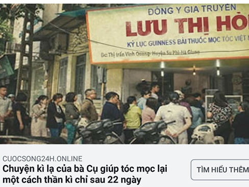 Thuốc "mọc tóc bà Hòe" chỉ là lừa đảo, rụng tóc cần được điều trị như thế nào?