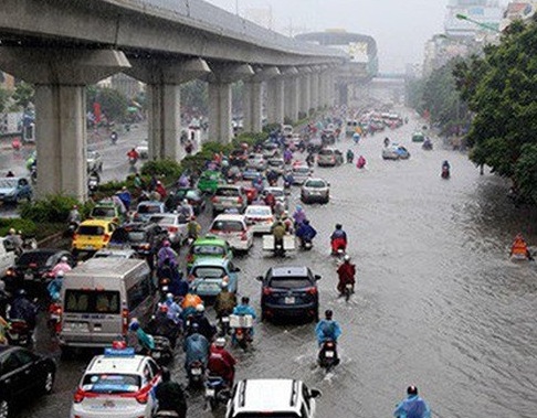 Dự báo thời tiết: Hôm nay Bắc bộ có mưa rất to, coi chừng ngập lụt