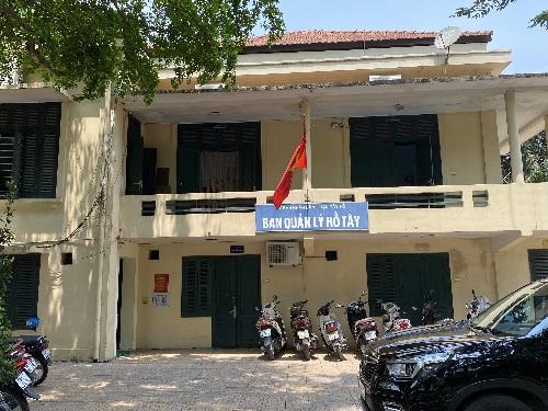Ban Quản lý Hồ Tây - Quận Tây Hồ (Hà Nội): Có hay không việc chủ đầu tư dành sự ưu ái cho nhà thầu?