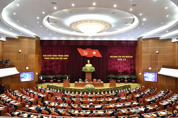 Khai mạc Hội nghị Trung ương 13 (khóa XII)