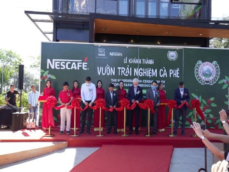 Khánh thành Vườn trải nghiệm cà phê NESCAFÉ WASI tại Tây Nguyên