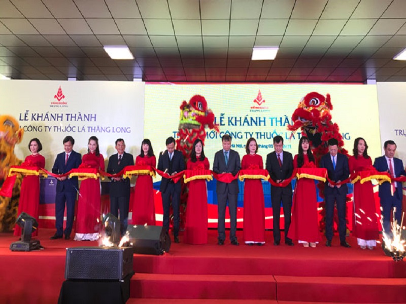 Công ty Thuốc lá Thăng Long khánh thành trụ sở mới