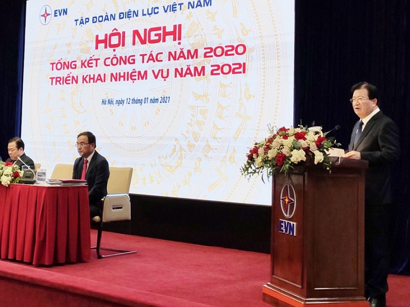 Phát triển EVN thành tập đoàn kinh tế mạnh, công nghệ quản lý hiện đại