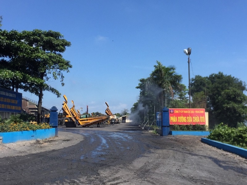 Than Cọc Sáu khánh thành Hệ thống phun sương dập bụi tại mặt bằng công nghiệp Phân xưởng Sửa chữa ô tô
