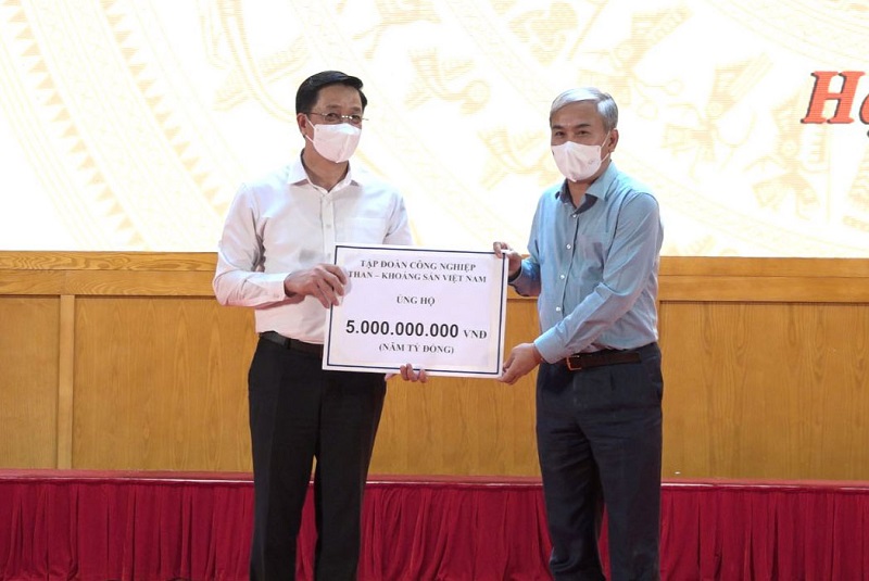 TKV tiếp tục ủng hộ 5 tỷ đồng phòng chống dịch Covid-19