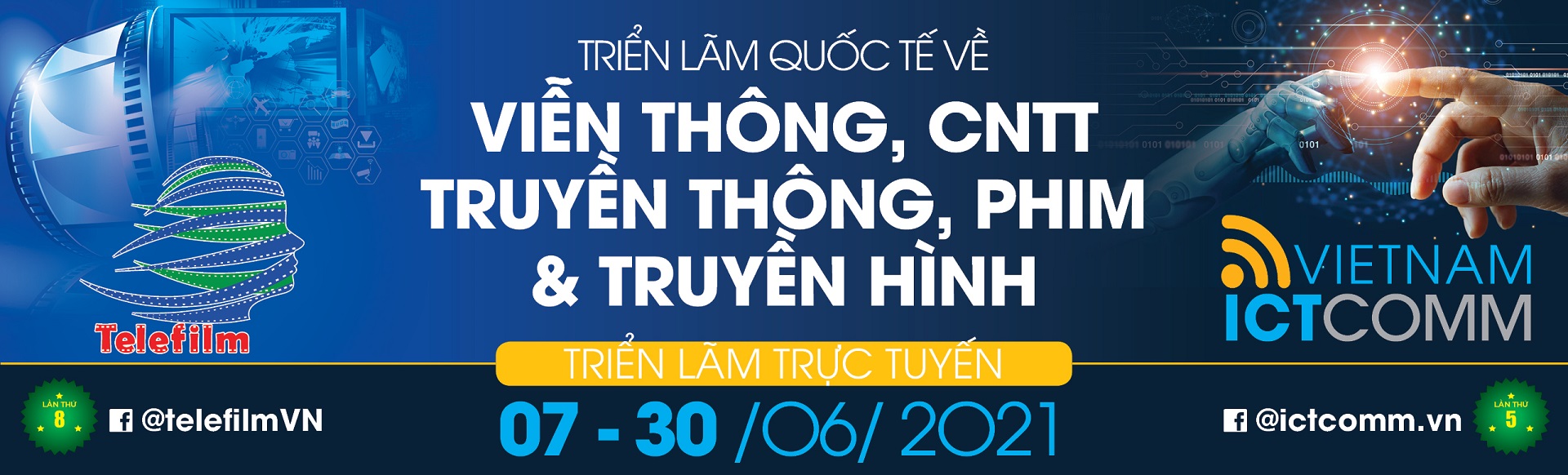 Triển lãm trực tuyến quốc tế về viễn thông, CNTT, truyền thông, phim & truyền hình