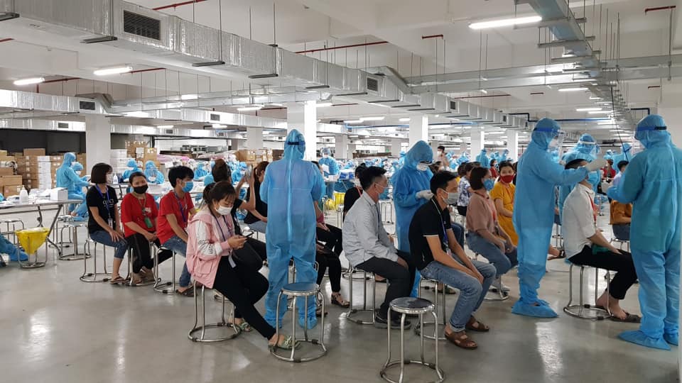 Hơn 98.000 lao động tại Bắc Giang đã đi làm trở lại