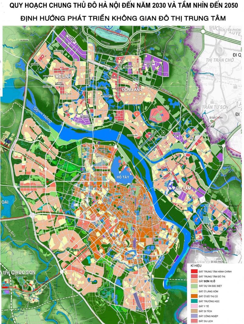 Đẩy nhanh tiến độ lập quy hoạch Hà Nội thời kỳ 2021-2030, tầm nhìn đến năm 2050