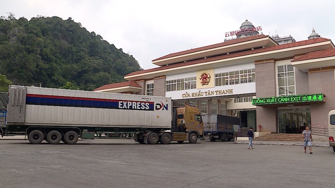 Cửa khẩu Tân Thanh lưu thông hàng hóa bình thường