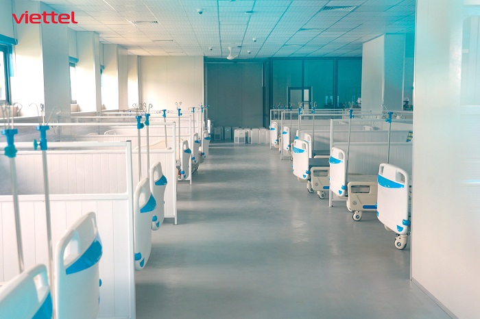 Viettel thiết kế hạ tầng Công nghệ thông tin cho bệnh viện dã chiến hiện đại nhất Hà Nội