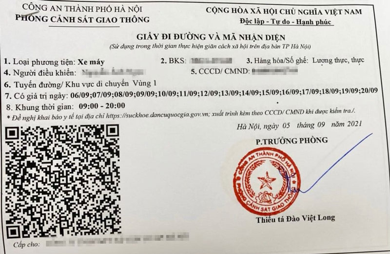 Tạo điều kiện cấp giấy đi đường đúng đối tượng, đúng công việc