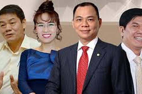 Điểm chung ít biết về 4 tỷ phú USD Việt Nam