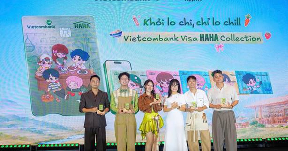 Vietcombank đồng đầu tư Quán Nhà Haha, đưa dàn nghệ sĩ lên bộ sưu tập thiết kế thẻ độc quyền