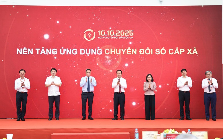 Ra mắt ứng dụng Chuyển đổi số cấp xã