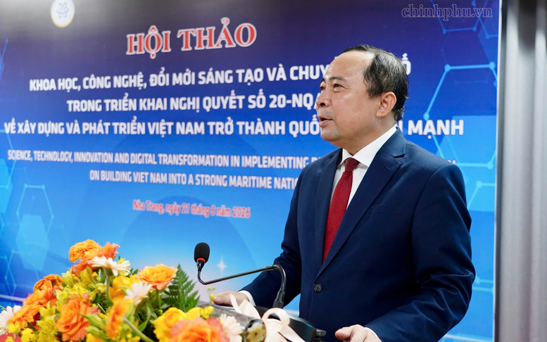 Làm chủ tri thức, dữ liệu và công nghệ biển để Việt Nam trở thành quốc gia biển mạnh